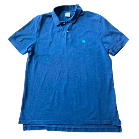 Brooks Brothers Blue Polo Shirt Classic Style - Picture 1 of 8